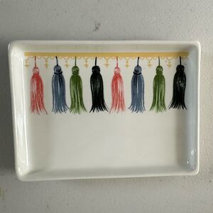 Angela Staehling Sketchbook Series By Magenta Hand Painted Trinket Tray Dish